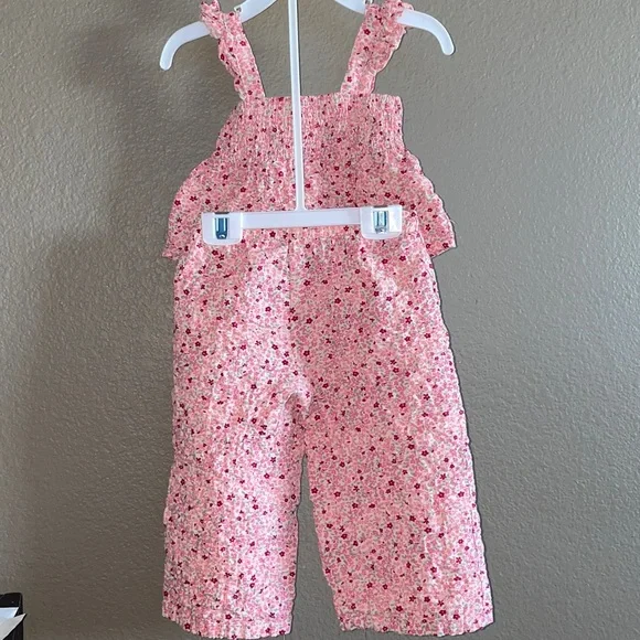 btween Pink and Red Floral matching suit - Picture 6 of 6